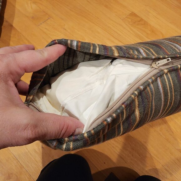 Bassett Set Of TWO Colorful Striped Couch/Chair Accent Pillows - Picture 8 of 10